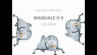 GRAEF affettatrice manuale H9