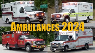 Ambulances Responding in 2024 Compilation