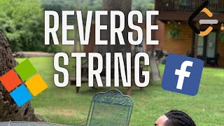 Microsoft Cloud Interview Problem: Reverse String | LeetCode 344