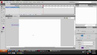 Adobe Flash Request Moving Text