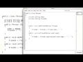 Checking the Person Class - Intro to Java Programming