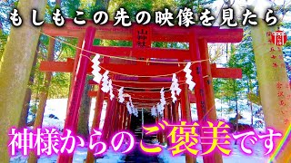 ※神様に呼ばれないと辿り着けない【奥宮】この動画が表示されたら幸運のサインです✨お参りすればお金に困らなくなる日本三大金運神社【遠隔参拝】新屋山神社⛩