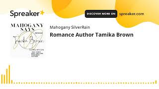 Romance Author Tamika Brown