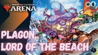 It's Showtime: Plagon, Lord of the Beach ☀️💧 - MTG Arena - Historic Brawl