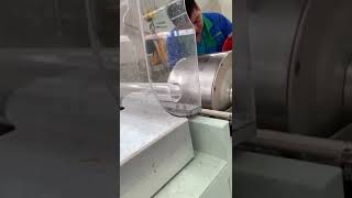 Using Wet drum Magnetic Separator to do the test processing