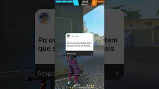 RESPONDENDO DÚVIDAS SOBRE 4X4APOSTADOS DE FREE FIRE #freefirebrasil #apostado4v4 #4x4apostado