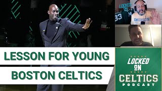 Kevin Garnett number retirement a lesson for young Boston Celtics & are minutes getting to players