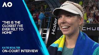 Katie Boulter On-Court Interview | Australian Open 2025 First Round