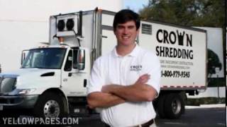 Crown Shredding, Inc. Orlando, FL Document Destruction