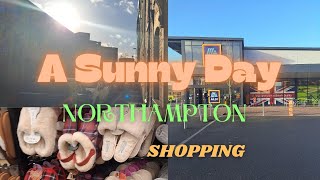 অনেক দিন পর রোদের দেখা!!Shopping||Walking ||Town centre ||Northampton #monischoice #shopping