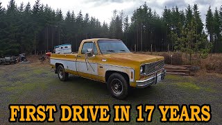 First Drive On The Road In 17 Years- 1973 GMC C2500 Camper Special