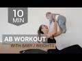 ABS with BABY I or weights I 10 min I by Anahita Rehbein