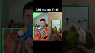 ONLY 126 Moves on a Rubik's CUBE?! (Solved)