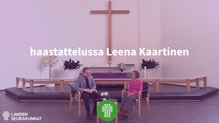 Haastattelussa Leena Kaartinen