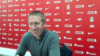 Liverpool 0-1 Brighton - Graham Potter - Post-Match Press Conference