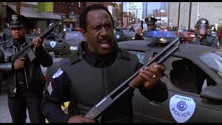 Detroit PD defend Cadillac Heights ~ RoboCop 3 (1993)