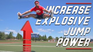 TOP 5 EXPLOSIVE PLYOMETRIC JUMP EXERCISES // Jump Higher & Sprint Faster