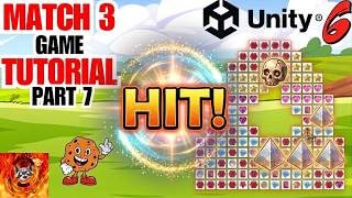 Hit and reshuffle the board! - Making match 3 game in Unity 6 Software Part 7 | Unity Tutorial