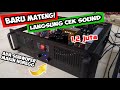 BARU MATENG langsung cek sound | power amplifier rumahan SUBWOOFER