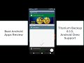 Titanium Backup 8.1.0, Android Oreo Support, Best Android Apps Review