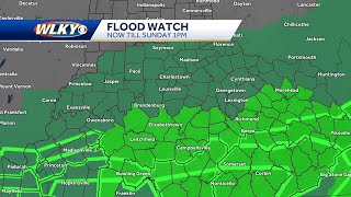 Saturday afternoon update on the rain/flooding