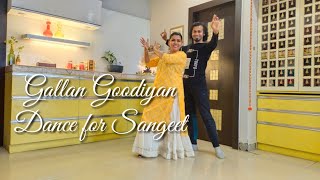 Gallan Goodiyaan | Indian Wedding Dance | Easy to Follow Steps | Weddings and Sangeets