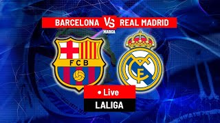 Barcelona vs Real Madrid live | live football match today | soccer gameplay