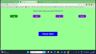 coding ninja tooltip project