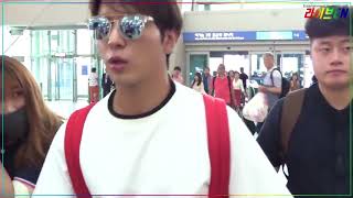 (JungYongHwa) 170712 Yonghwa Incheon heading to Hongkong