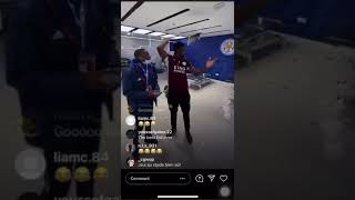 Leicester city player disrecspect chelsea after final on ig live