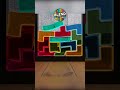 tetris sucked by shorts animation tetris satisfying pacman