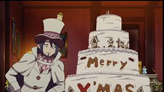 Giving Mephisto a Christmas cake