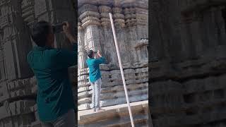 Thousand Pillar Temple (వేయి స్తంభాల ఆలయం) #shortvideo #warangal #telangana #viral