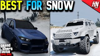 Top 10 BEST SNOW VEHICLES In GTA Online!