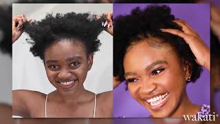 Wakati How I Styled It: Braid Out on 4C Hair