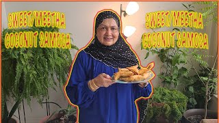 Sweet Meetha Coconut Samosa. Easy and Delicious Recipe in Urdu and Hindi. #ShahnazKaPakwan