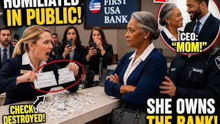 Bank Teller HUMILIATES Black Doctor Over $50,000 Check… Then Learns She Owns The Bank! 😱
