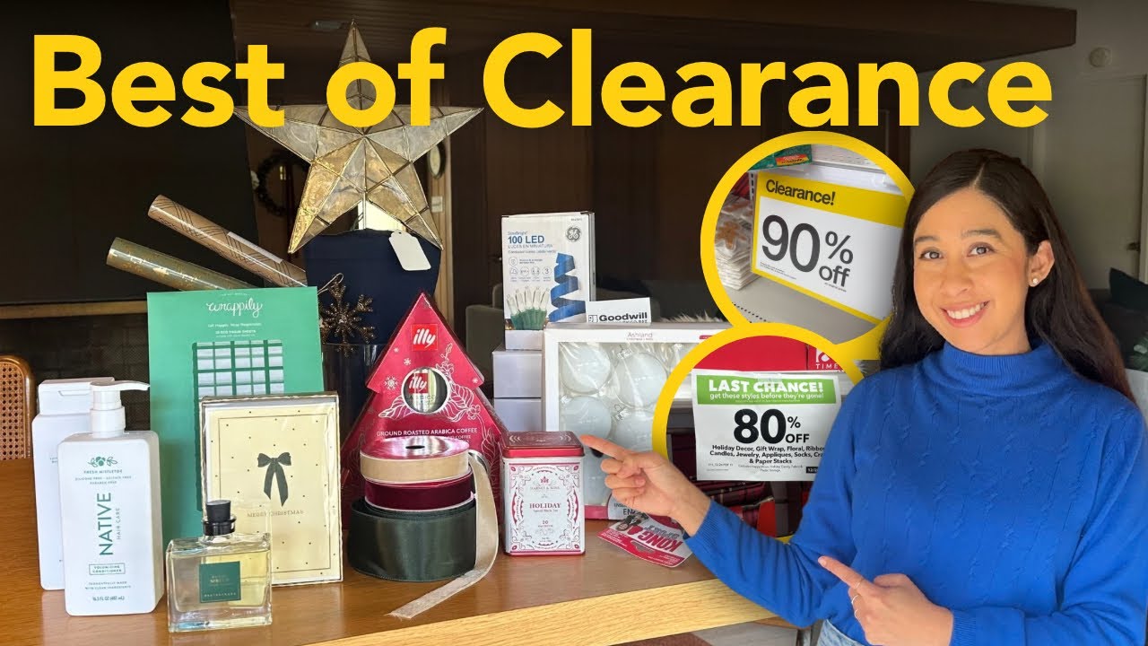 January Clearance Top 4 Categories To Shop Now Youtube