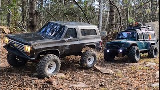 Trx4m and Fcx24 try some new rocks in 4K