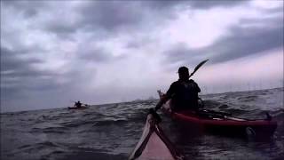 Seakayaking from Borkum to Eemshaven