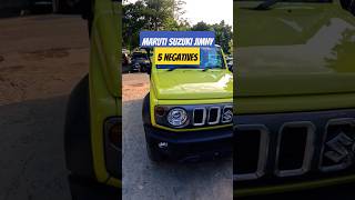 Maruti Jimny 5 negatives 😢 #2023 #jimny #marutisuzuki #nexa #negatives #viral