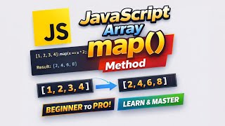 JavaScript Array Method: map() Explained (Beginner to Pro)