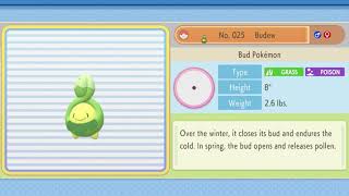 Where to catch Budew (Pokedex #25) - Pokemon Brilliant Diamond \u0026 Shining Pearl Remake