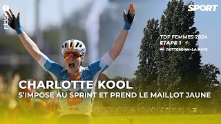 Tour de France Femmes : Charlotte Kool s'offre la première étape au sprint