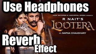 Lootera song(Concert hall effect song) R nait| HS audio||Sapna Chaudhary new song