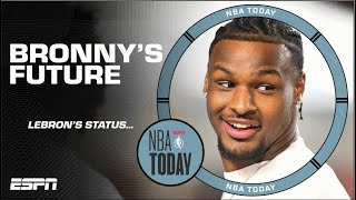 LeBron James’ next step is ALL ABOUT Bronny - Ramona Shelburne | NBA Today