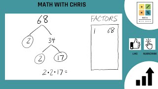 Finding the Factors of 68