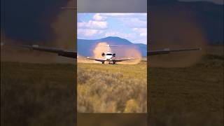 Pilatus PC-24 Jet Landing Short on a DIRT Strip!!!