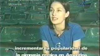 Elena Vitrichenko and Alina Kabaeva Interview 2000 Cordoba Cup