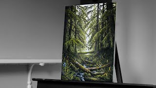 Painting a Mysterious Forest Landscape with Acrylics - Paint with Ryan